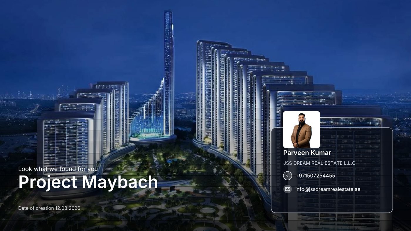 Project Maybach brochure cover
