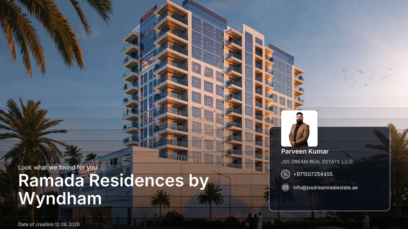 Ramada Residences by Wyndham brochure cover