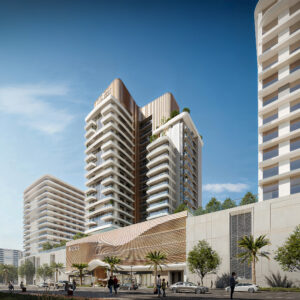 Jadaf Res Plot 12&13_Front View Day_Landscape_With AI